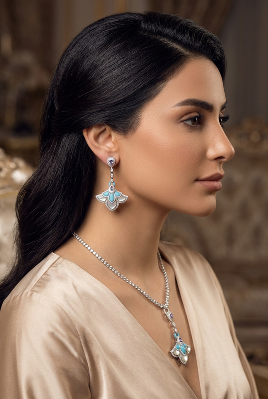 طقم فرح الفاخر - Farah Luxury Set فضة 925