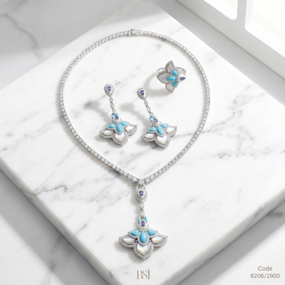 طقم فرح الفاخر - Farah Luxury Set فضة 925