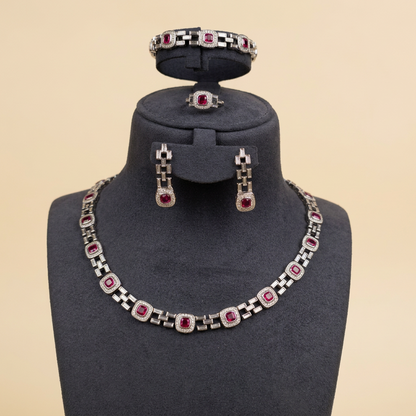طقم بيان الفاخر - Bayan Luxury Set فضة 925