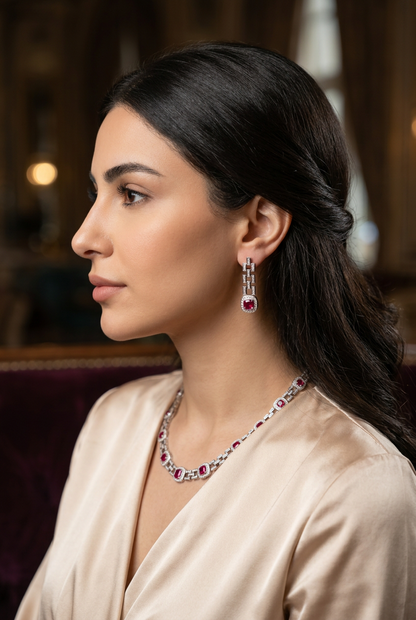 طقم بيان الفاخر - Bayan Luxury Set فضة 925
