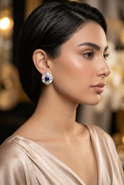 طقم تالين الفاخر - Taleen Luxury Set فضة 925
