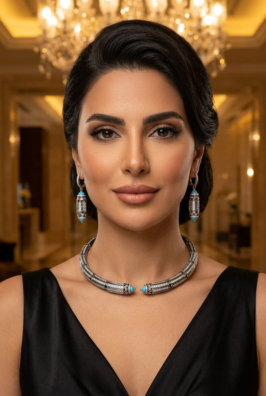 طقم شهد الفاخر - Shahd Luxury Set فضة 925