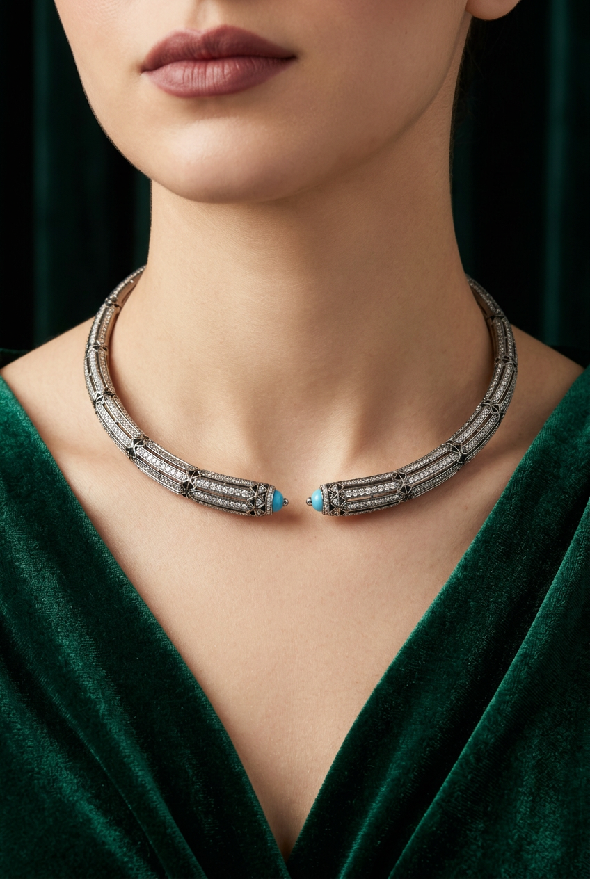 طقم شهد الفاخر - Shahd Luxury Set فضة 925