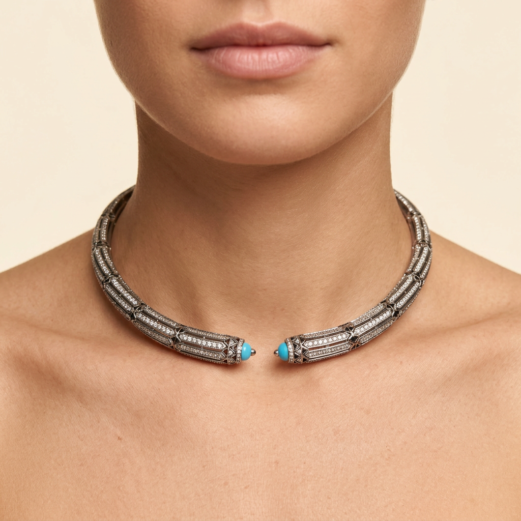 طقم شهد الفاخر - Shahd Luxury Set فضة 925