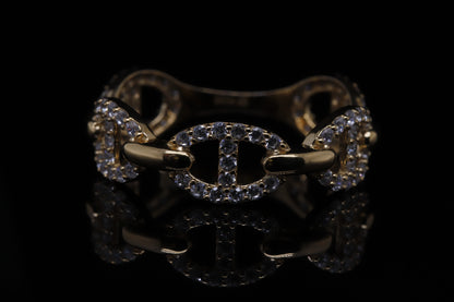 Jana Gold Signature Ring | خاتم جنى