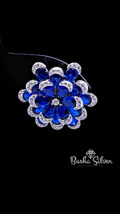 Abiaa Blue Earrings