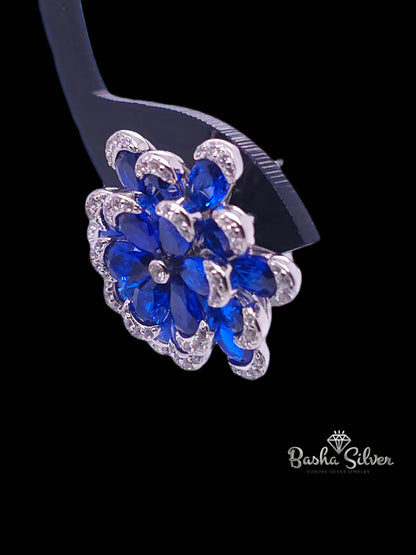 Abiaa Blue Earrings