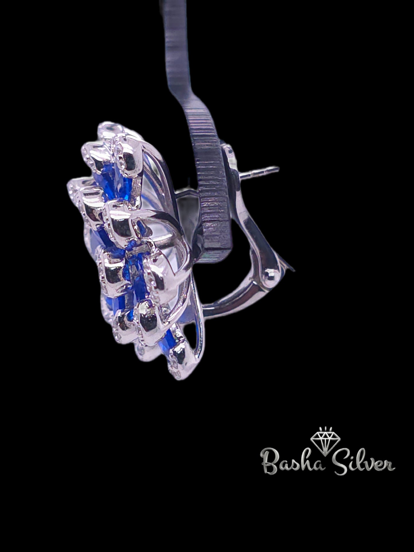 Abiaa Blue Earrings