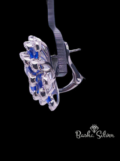Abiaa Blue Earrings