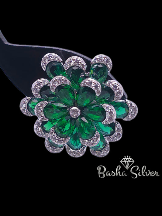 Abiaa Green Earrings