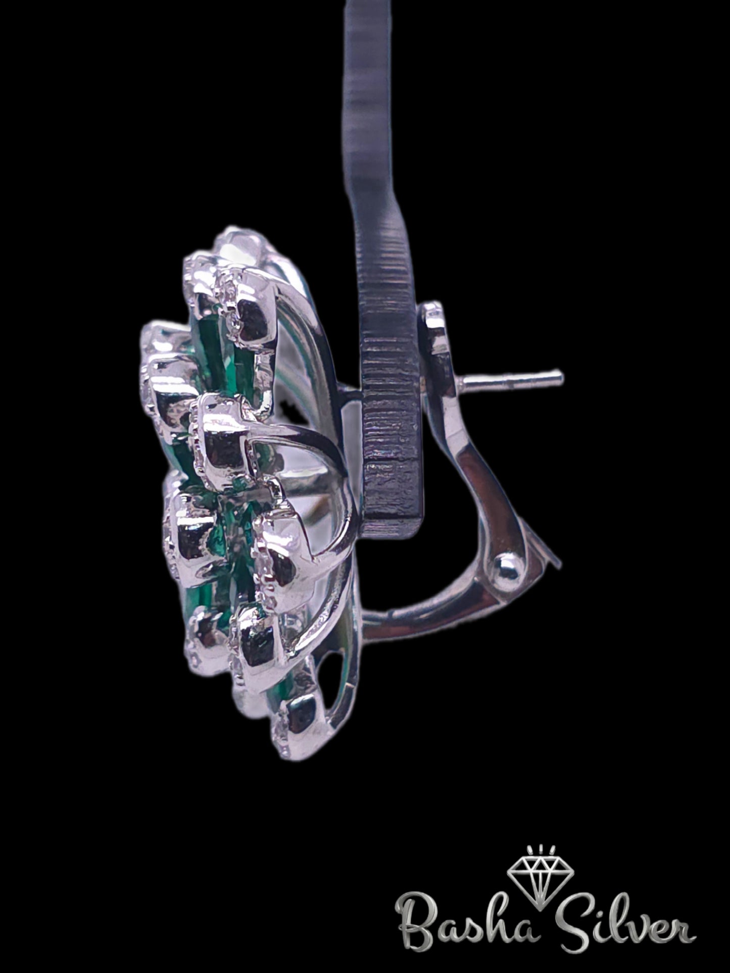 Abiaa Green Earrings