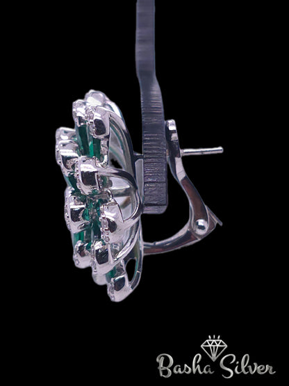 Abiaa Green Earrings