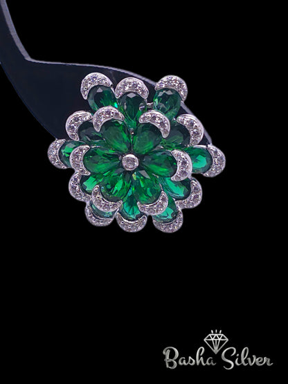 Abiaa Green Earrings
