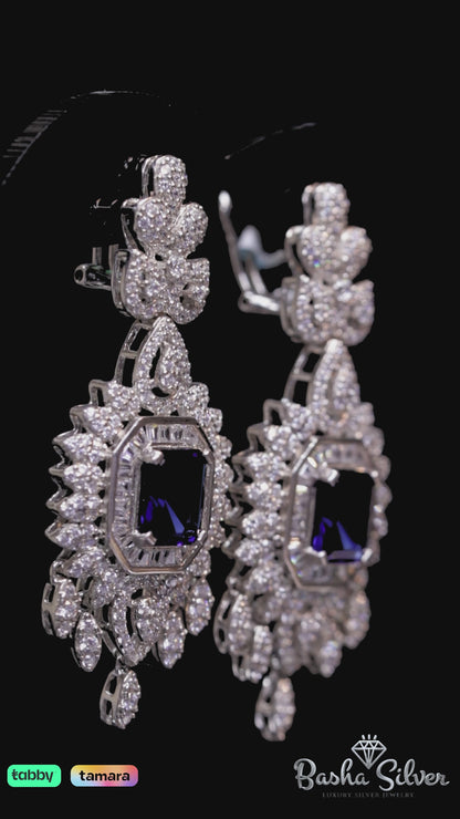 Blue Earrings