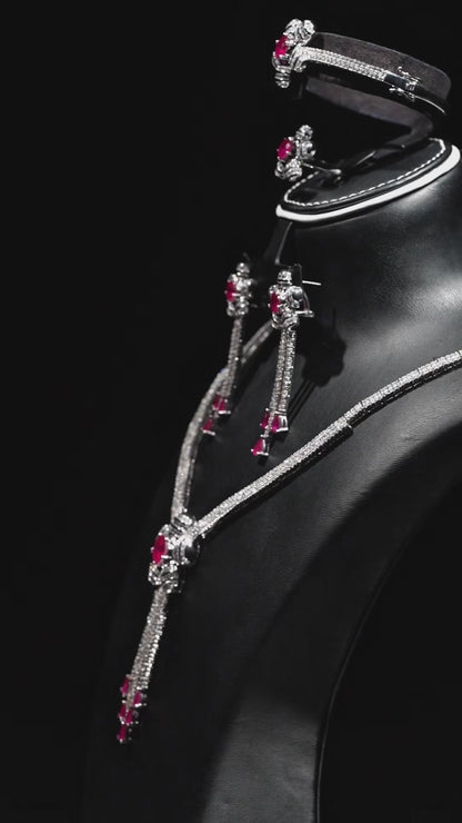 Ruby Blossom Set