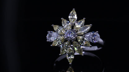 Ghala Yellow Solitaire Ring
