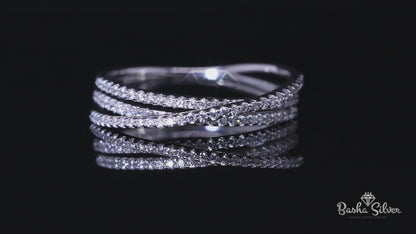Criss Cross Ring