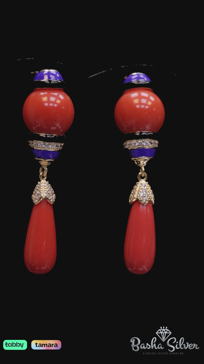Org Pearl Earrings