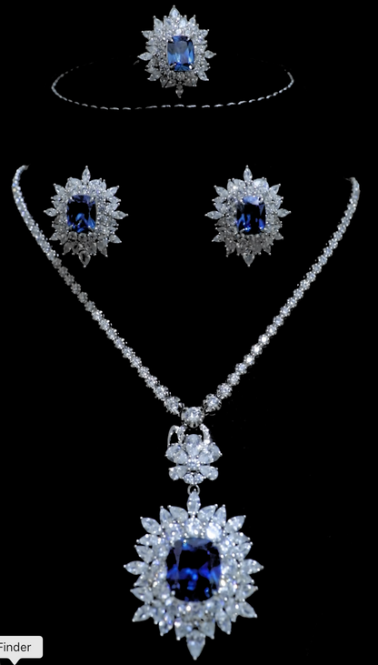 Blue Topaz Set