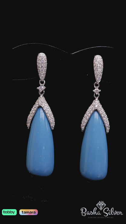 Baby Blue Earrings