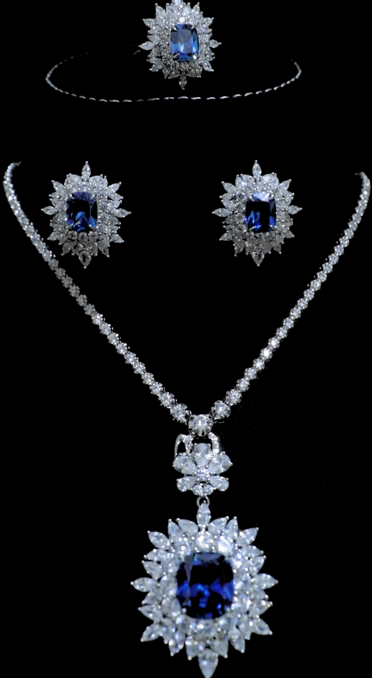Blue Topaz Set