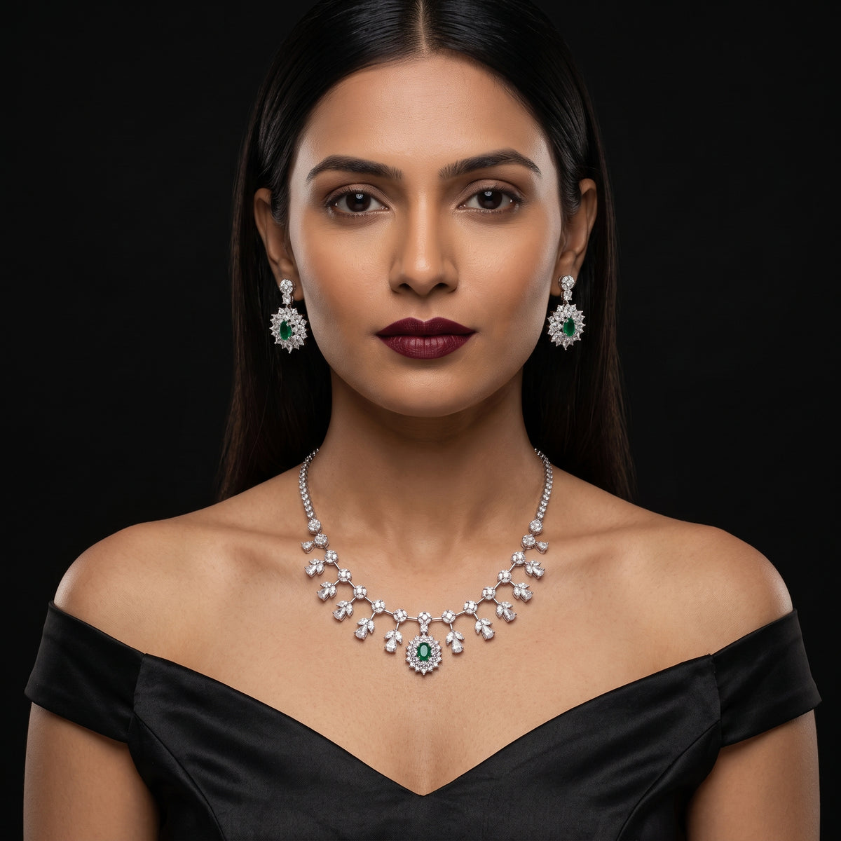 طقم عبية - Abiaa Set فضة 925 - صورة 2