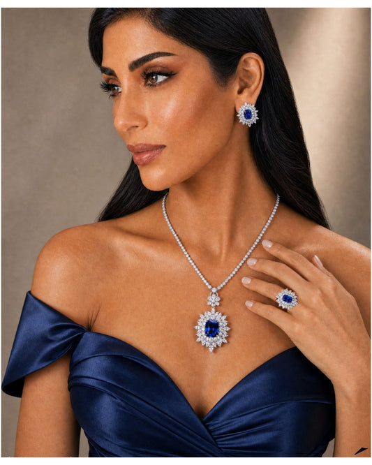Blue Topaz Set
