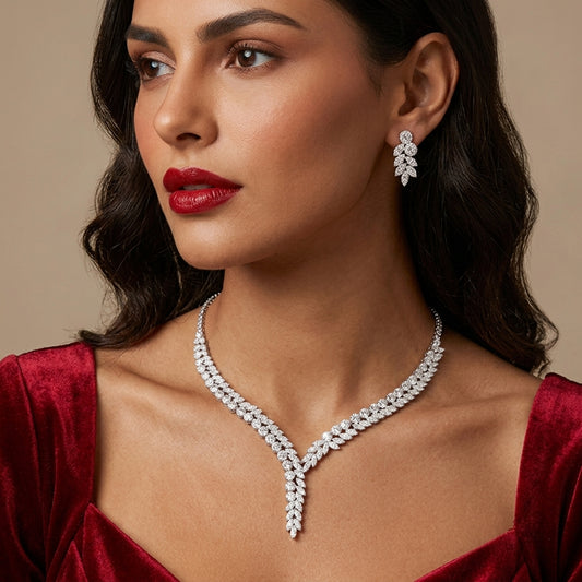Halo Jewelry Set
