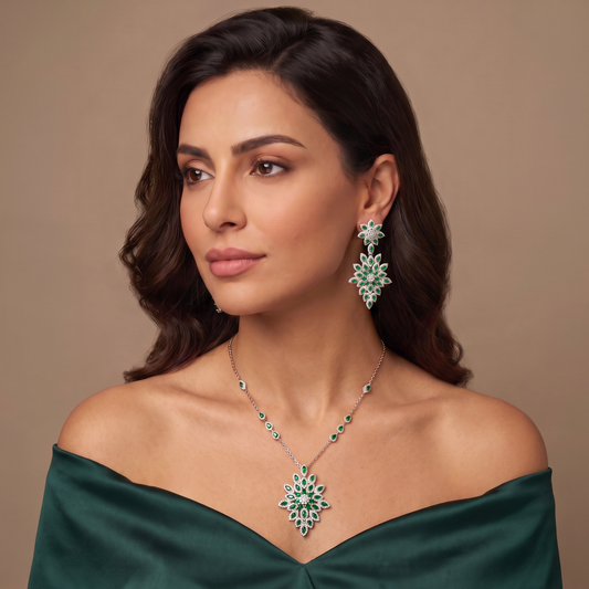 Emerald Bloom Set
